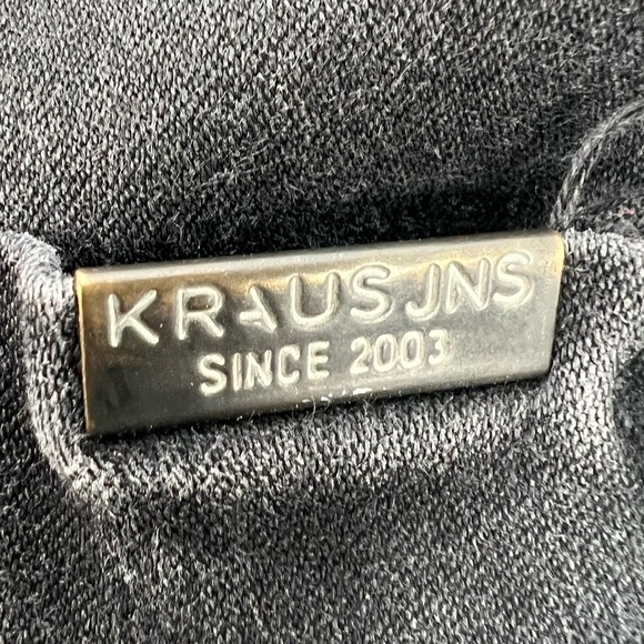 Kraus Jeans Black Mid Rise Comfort Fit Denim Capri Jeans Size 10 Women's - Picture 6 of 6